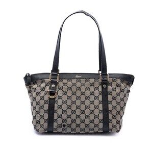 Pre-Loved Gucci GG Canvas Abbey D Ring Tote